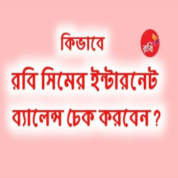 Robi Internet Balance Check Code